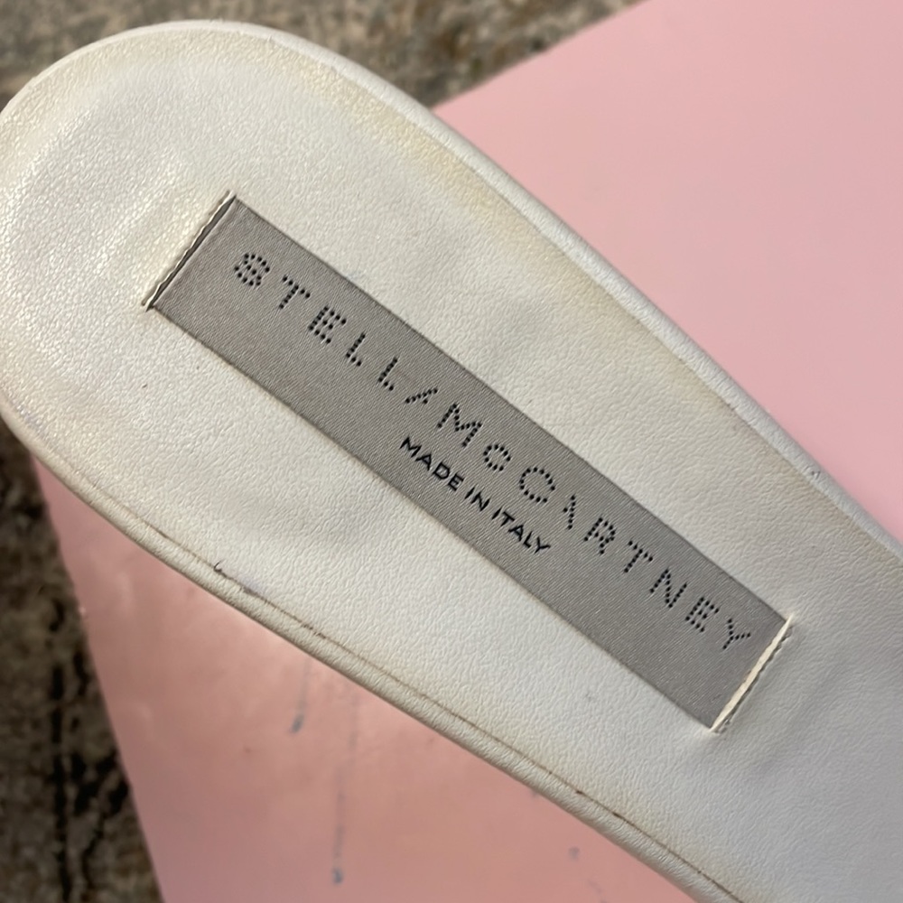 Stella Mccartney White Transparent Strap Heel. - image 3